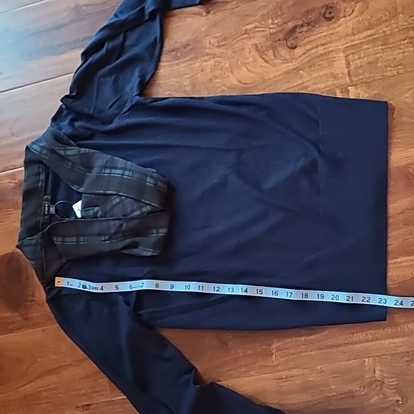 🎉Host Pick🎉 J Crew Merino mockneck sweater with tartan scarf tie - Picture 6 of 11